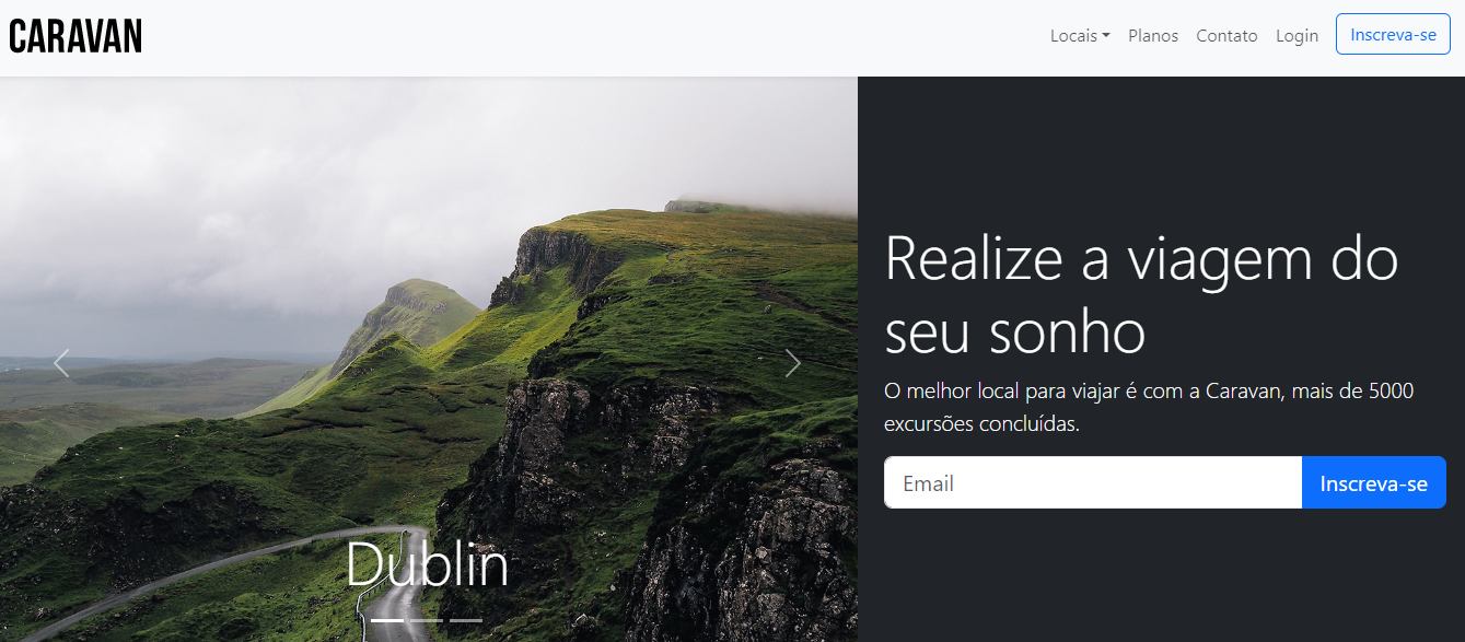 Imagem do projeto Bootstrap